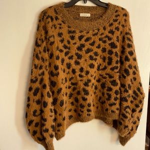 Animal Print Sweater
